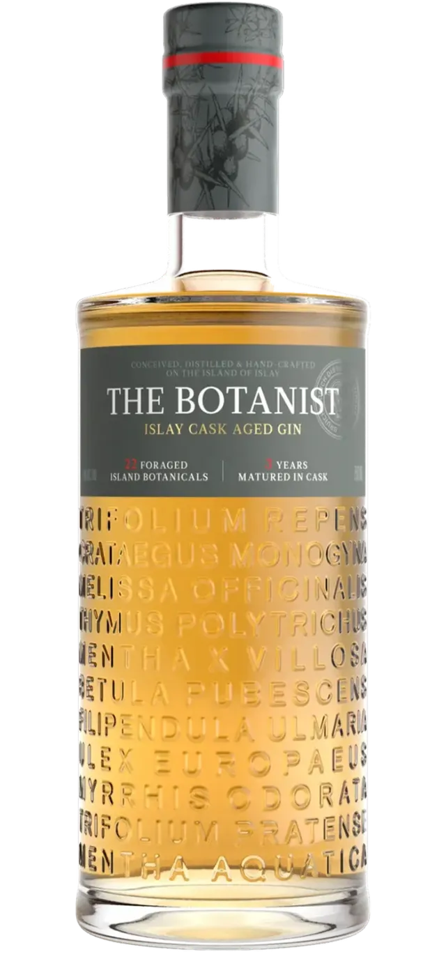 Bruichladdich The Botanist Cask Aged gin 70cl 3 jaar gerijpt