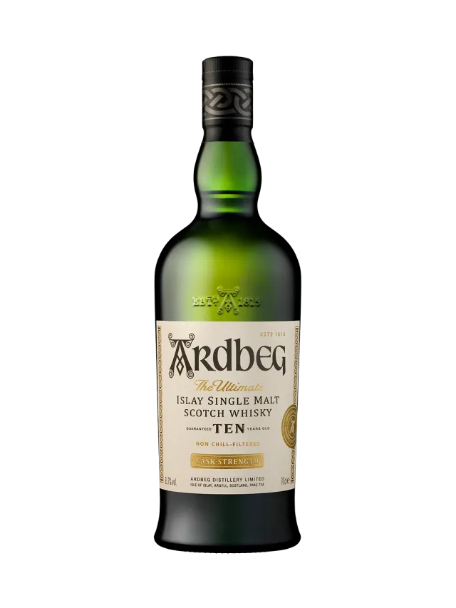 Ardbeg Ten Years Old single malt whisky cask strength