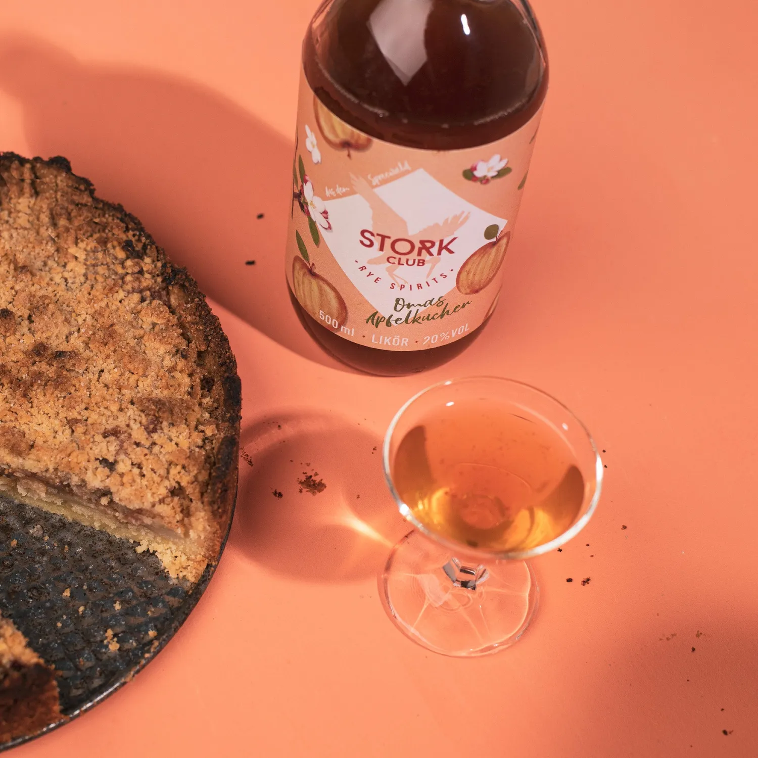 Stork Club Grandma's Apple Pie likeur 50 cl 20% appel