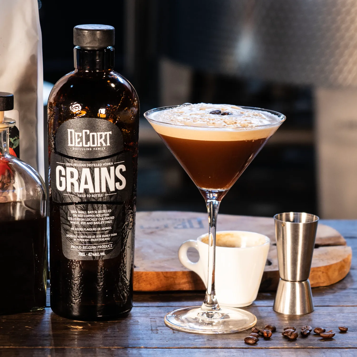 De Cort Grains Belgian vodka graan