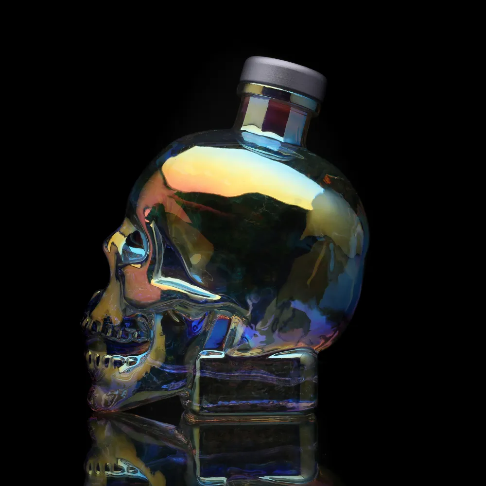 Crystal Head Aurora vodka 75 cl met 6 shotglazen tarwe