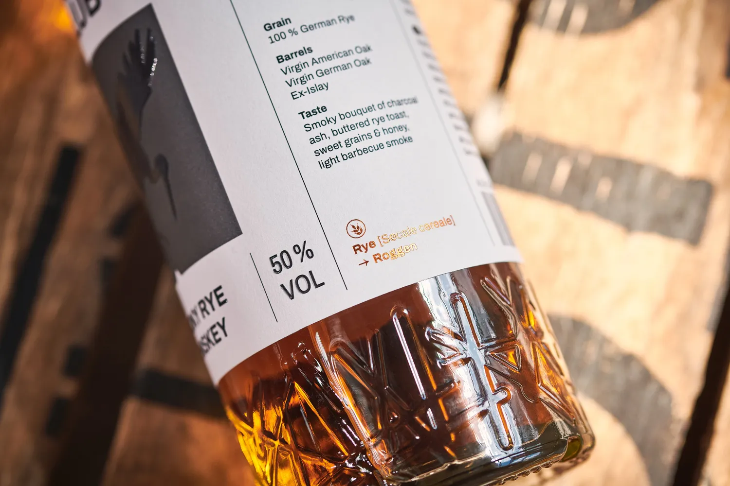 Stork Club Smoky Rye whisky 70 cl geschenkbox rokerig