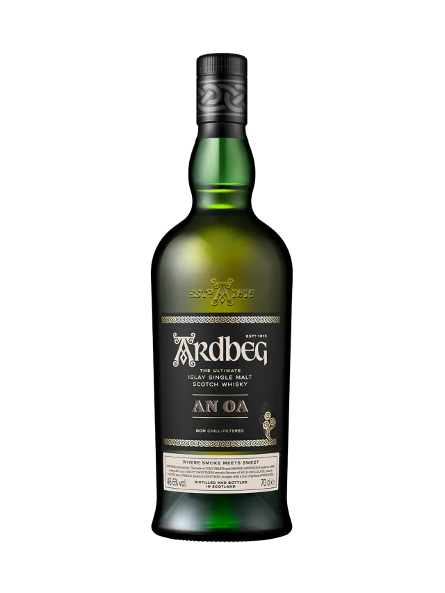 Ardbeg An Oa single malt whisky 70 cl rond
