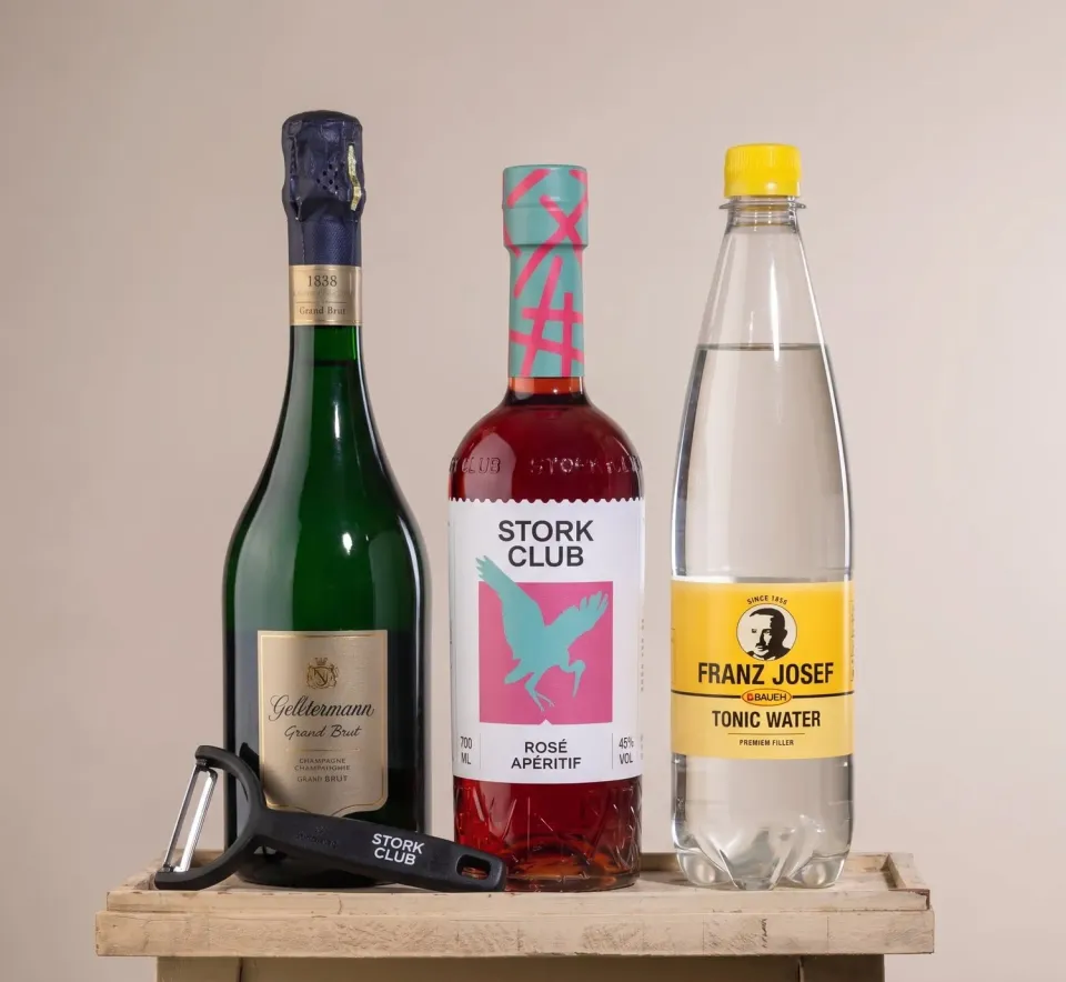 Stork Club Spritz set rosé aperitief 3 flessen
