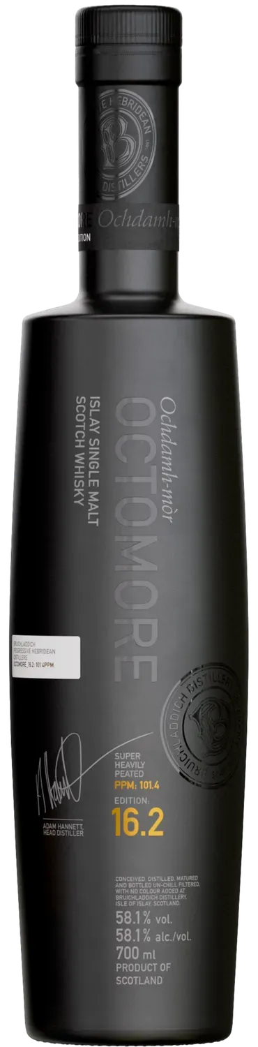 Bruichladdich Octomore Edition 16.2 Whisky 70cl madeira finish