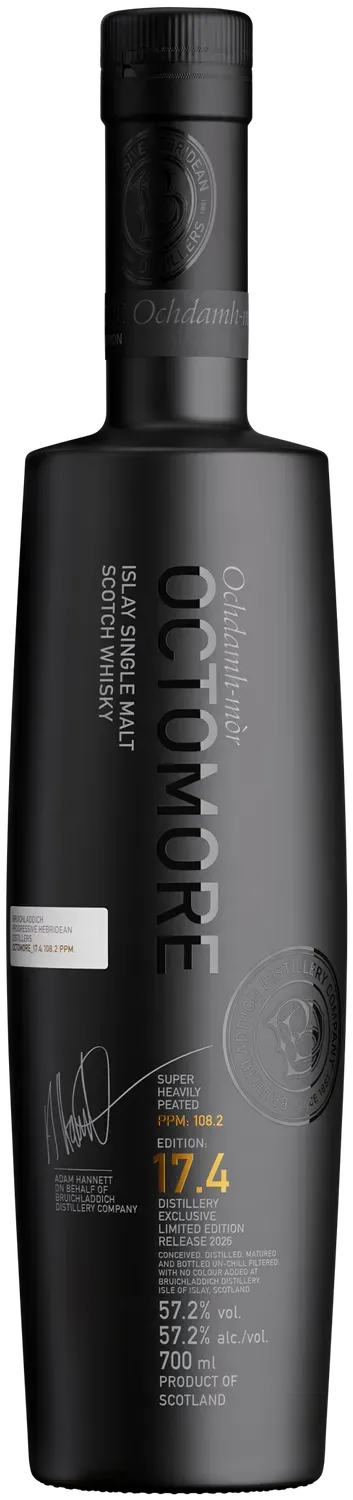 Bruichladdich Octomore 17.4 single malt 70 cl sherry