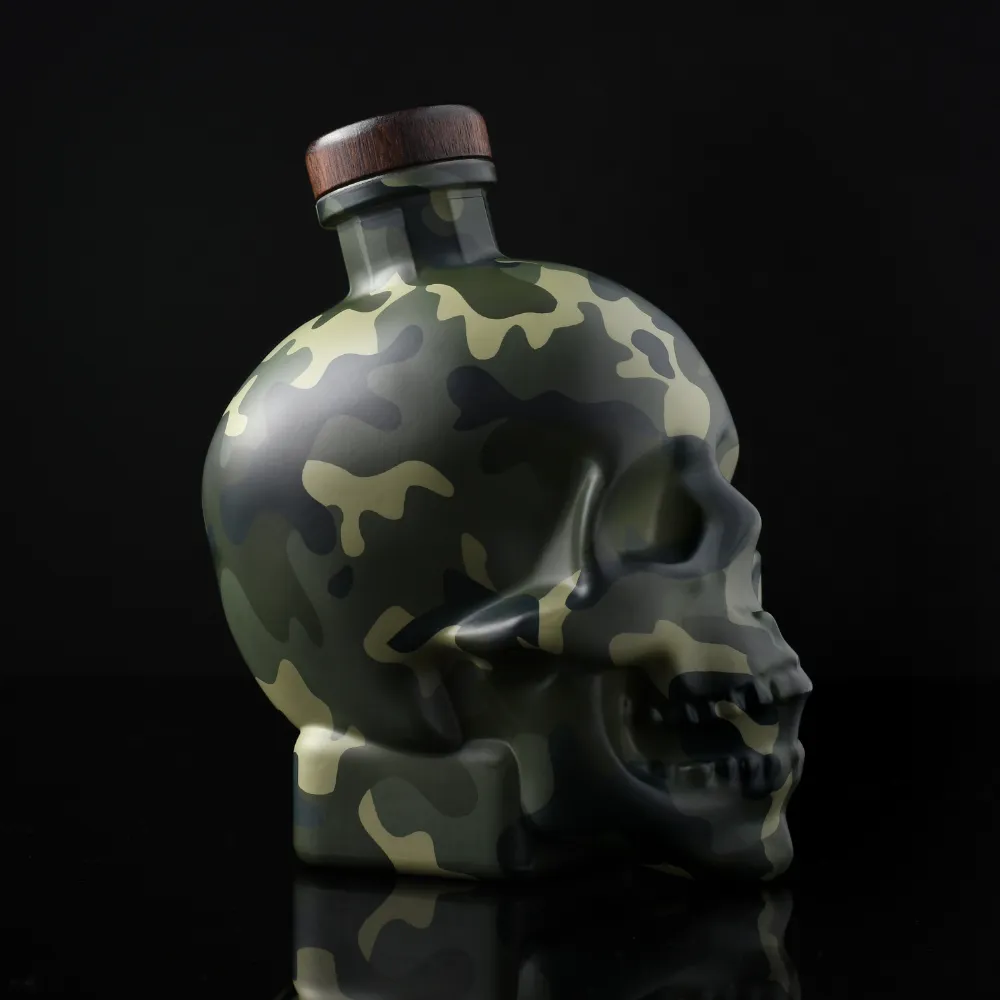 Crystal Head Camo wodka 750 ml limited edition mat