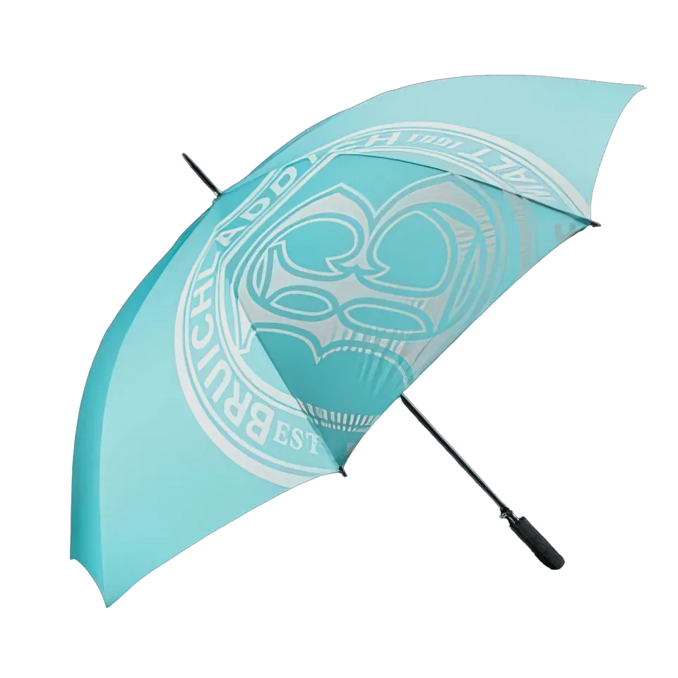 Bruichladdich Aqua golfparaplu one size aquablauw