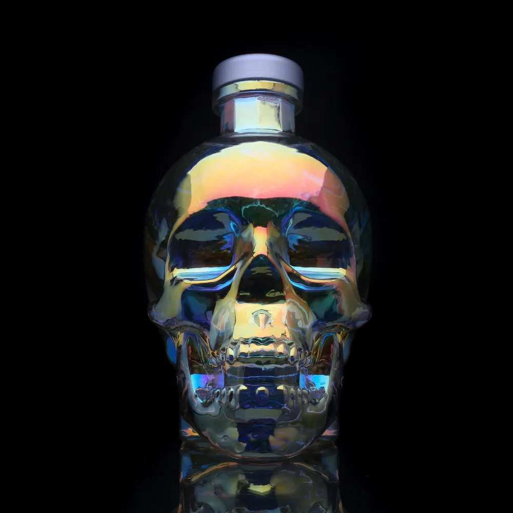 Crystal Head Aurora vodka 75 cl met 6 shotglazen tarwe